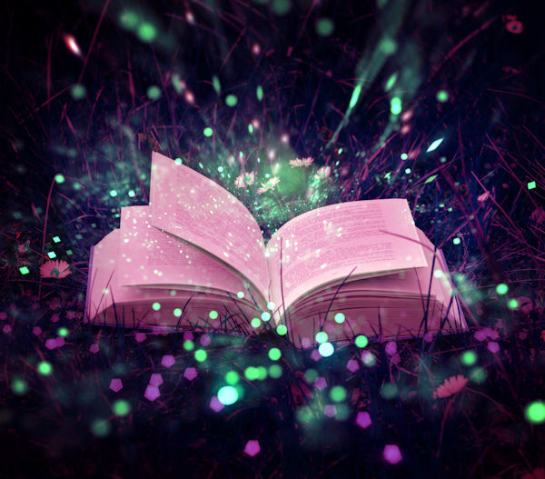 Pink Magic Book by Yuri_B (detail)