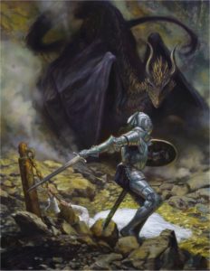 St. George and the Dragon by Donato Giancola