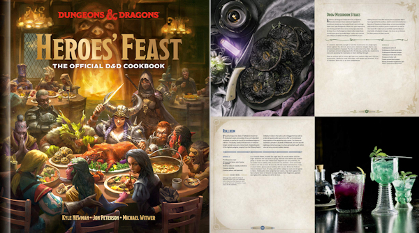Heroes’ Feast - The Official Dungeons & Dragons Cookbook (cover)