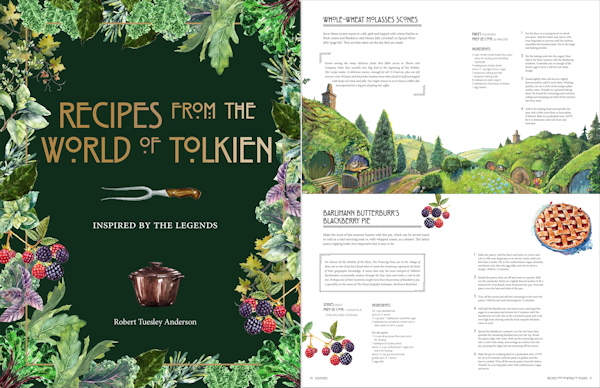 Recipes from the World of Tolkien (cover)