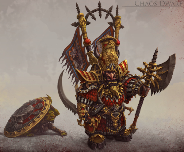 Warhammer Chaos Dwarf by Michael Phillippi