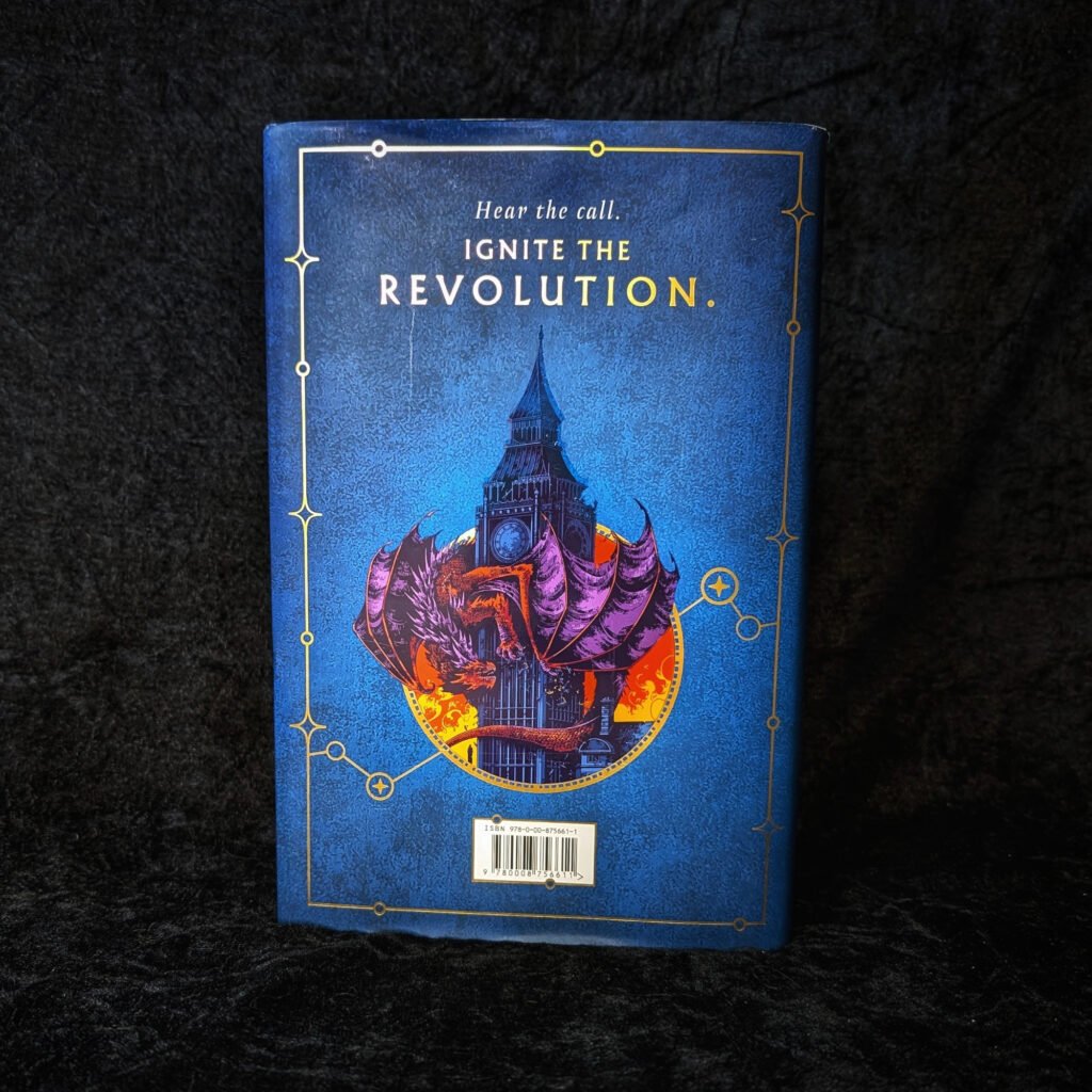 A Language of Dragons by S. F. Williamson cover backside