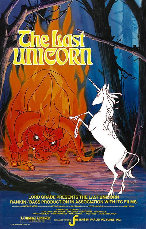 The Last Unicorn (poster)