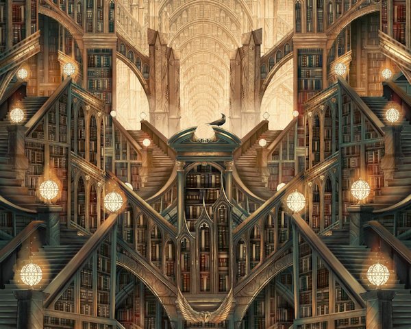 The Book That Wouldn’t Burn (detail)