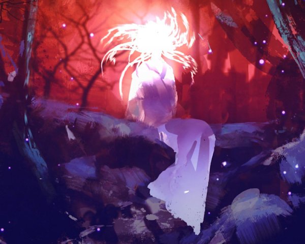 The Forest at the Heart of Her Mage (detail)