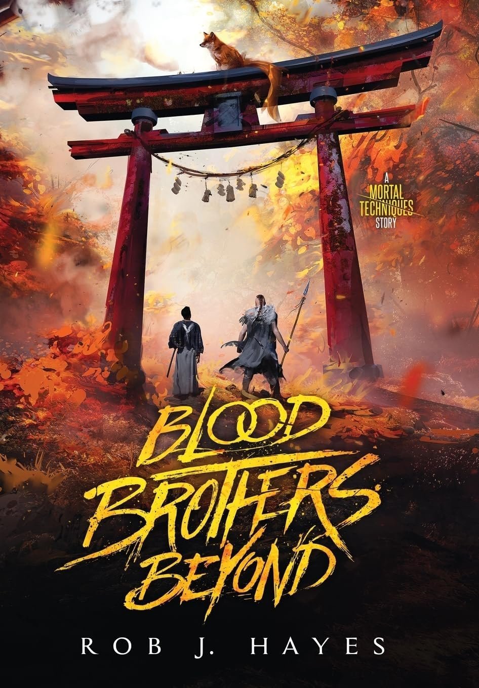 Cover of Blood Brothers Beyond by Rob J. Hayes