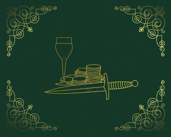 A Bitter Drink (detail)