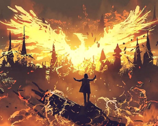 SPFBO Phoenix (detail)