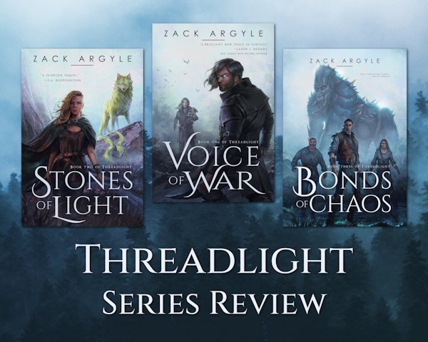 Threadlight (covers) - foggy forest by Markos Mant (detail)