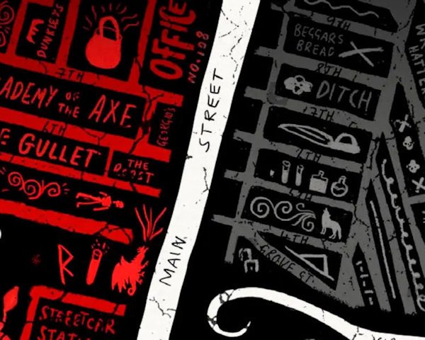 The Last Smile in Sunder City (detail)