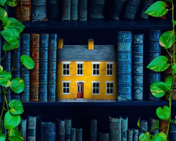 The Lost Bookshop (detail)
